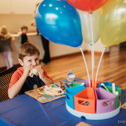 Hands-on STEM birthday party activity in San Jose at The Tech Interactive