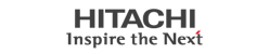 Hitachi logo.