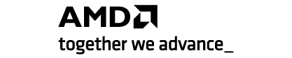 AMD logo.