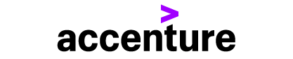 Accenture logo.