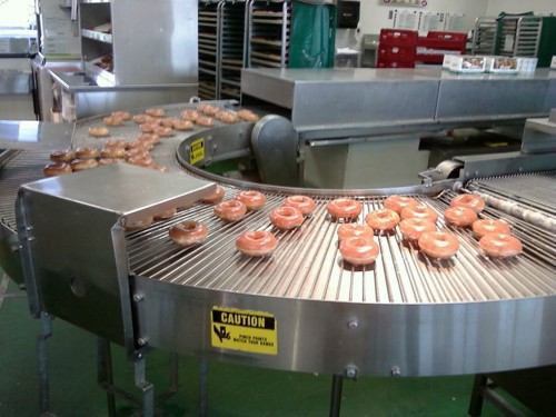 Donut assembly line