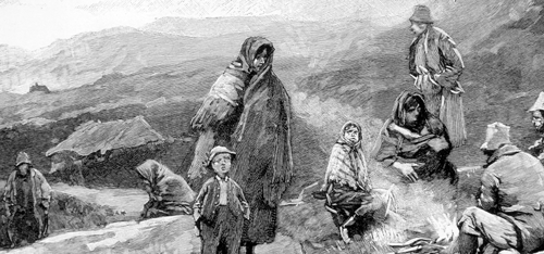 An illustration of The Great Famine.