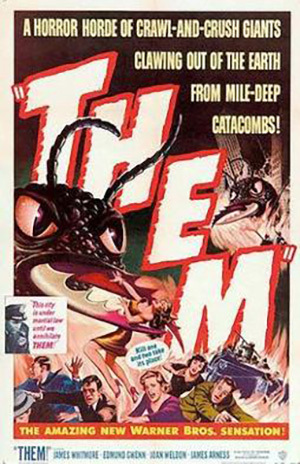 Them movie poster, 1954.
