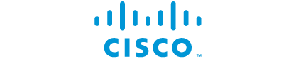 Cisco logo.
