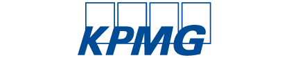KMPG logo.