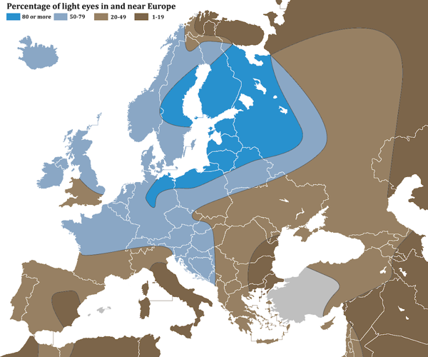 Blue eyed people related to single ancestor: Study Blue-eyed, blue