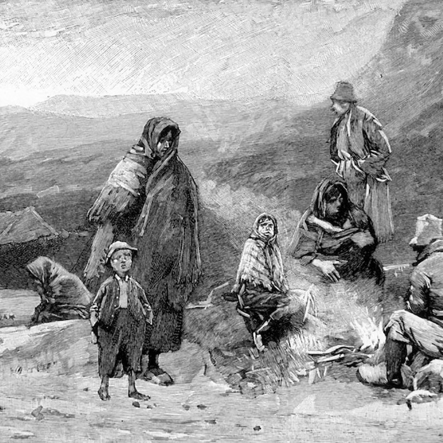 Irish Great Famine.