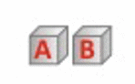 A and B blocks.