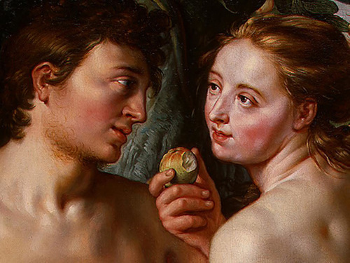 Adam and Eve.