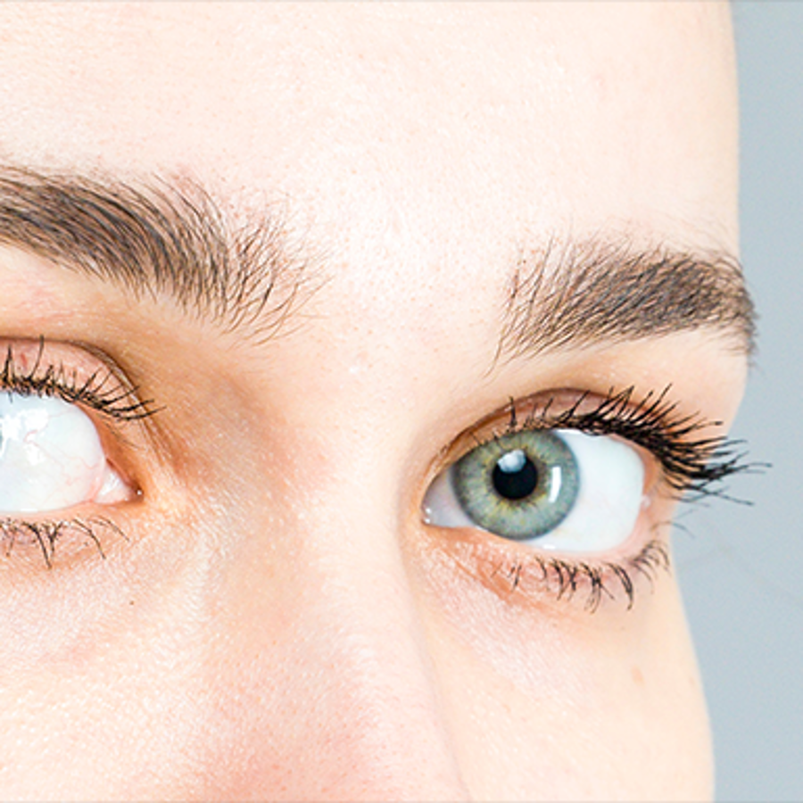 Close up on a woman's eyes.