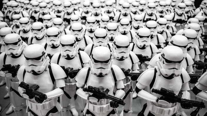 Star Wars Stormtroopers.